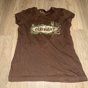 ⭐ Old Navy Brown Short Sleeve Tee⭐‎